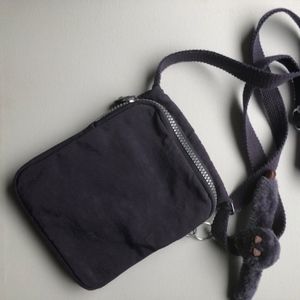 Kipling El Dorado Crossbody Bag Black Nylon